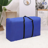 Unisex Large Capacity Luggage Bag Travel Clothes Storage Bags Zipper Oxford Weekend Bag Thin Portable Moving Luggage Bags