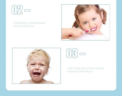 Baby Toothbrush Children 360 Degree U-shaped Child Toothbrush Teethers Baby Brush Silicone Kids Teeth Oral Care Cleaning