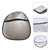 Universal Car Steering Wheel Sunshade Cover Foldable Shield Car Steering Wheel Reflective Interior Accessories Steering Covers