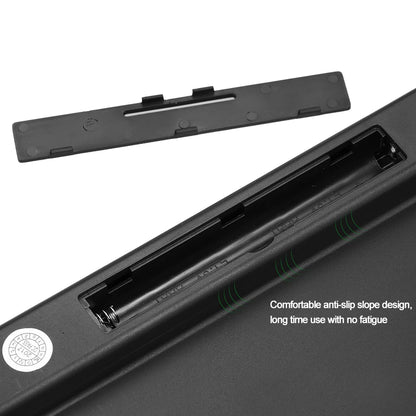 K-06 2.4G Wireless Keyboard and Mouse Combo Computer Keyboard with Mouse Plug and Play Black Keyboard Mouse for Laptop