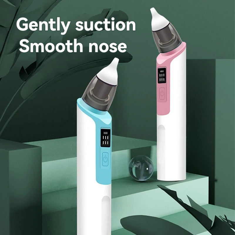 2024 New Pattern Baby Electric Nasal Aspirator, Rechargeable, for Newborns, Sucks Out Mucus to Prevent Nasal Congestion