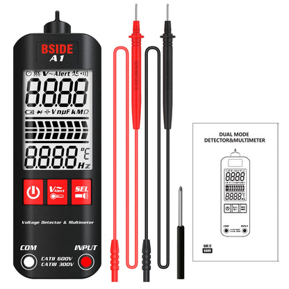 BSIDE S20/A10/A1 Intelligent EMF Multimeter 9999 Counts Rechargeable Meter Radiation Monitor AC/DC Voltmeter Ohmmeter Test