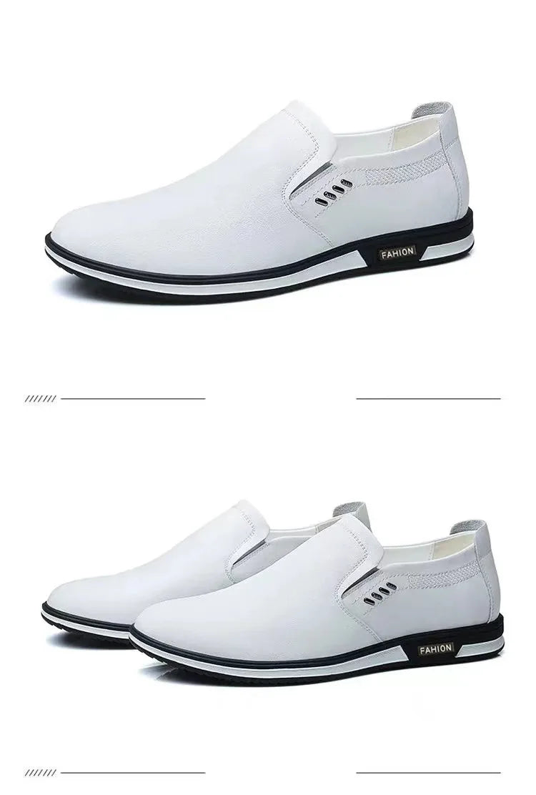 Brand Leather Shoes for Men Designer Loafers High Quality Adult Moccasins Men Driving Shoes Male Footwear Men's Formal Shoes