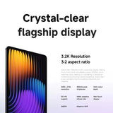Tablet Xiaomi Pad 7 Versão Global 11.2" 3.2K 144Hz - Snapdragon 7+ Gen 3 | Bateria 8850mAh & Câmara 13MP