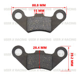 USER-X Universal Motorcycle Disc Brake Pad Front Rear Disc Brake Pads Block Shoes Scooter VICTORIA Blade RG125 Honda 145