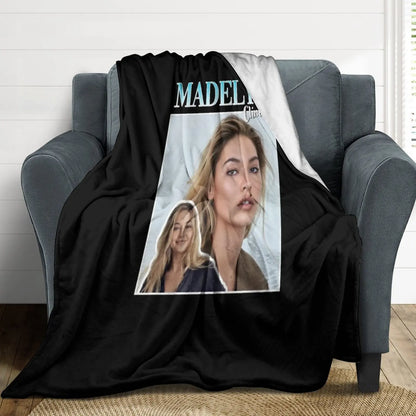 Madelyn Cline Throw Blanket heavy to sleep Warm for sofa Blankets