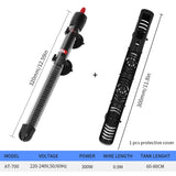 AC220-240V, 50HZ AT700 Fish Tank Thermostat Automatic Constant Temperature Heating Rod 25w 50w 100w 200w 300w Glass Heating Rod