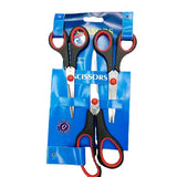 3 tijeras de acero inoxidable para estudiantes, tijeras de papelería para el hogar, tijeras multifuncionales de sastre para oficina, corte manual, nuevas