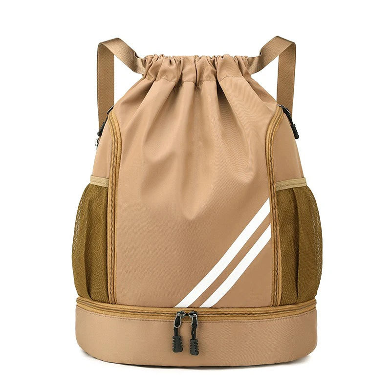 Mochila deportiva con cordón para gimnasio, para mujer y hombre, para baloncesto, fútbol, ​​fútbol, ​​entrenamiento, deportes al aire libre