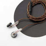 Auriculares FAAEAL Rosemary de cabeza plana, estándar de 3,5 mm/TRRS de 4,4 mm y 2,5 mm, balanceados, 150 ohmios, para música de bajos de alta fidelidad.