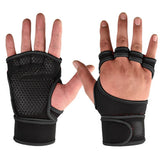 Guantes de entrenamiento deportivo para hombres y mujeres, guantes de entrenamiento, fitness, culturismo, levantamiento de pesas, gimnasio, guantes protectores de manos, muñecas y palmas.