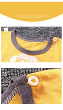 New Boys Summer Clothing Set Full Bear Print Cotton Short Sleeve T-shirts and Shorts 2PCS Breathable Outfit For Girls