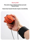 1-20PCS Reaction Training Bouncy Ball Set with Wrist Strap, 1 to 20 Pieces for Hand-Eye Coordination, Kids' Outdoor Sports and Fitness