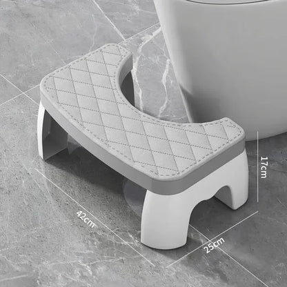 1pcs Toilet Squatting Stool Removable Non-slip Toilet Seat Stool Portable Squatting Stool Home Adult Bathroom Accessories 