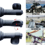 1-7Pcs Motorcycle Accelerator Booster Non-Slip Handle Control Assist Grip Handlebar Labor Saver Tools Motor Assist Boosters
