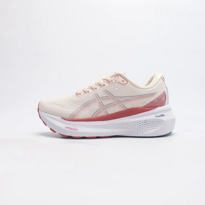 Zapatillas de running Asics Gel Kayano 30 para mujer, color negro, caña baja, antideslizantes, transpirables y ligeras.