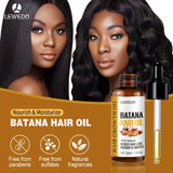 Óleo de Batana Lewedo Naturals – Crescimento Acelerado do Cabelo para Homens e Mulheres – Óleo de Batana Puro – Nutrição e Brilho – Cuidado Capilar Saudável – Combate à Queda