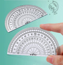 7-In-1 Multifunctional Compass Ruler Set Integrated High Aesthetic Drawing Office Tools for Primary Secondary School Stationery