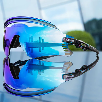 Sunglasses for Men Fashion Outdoor Sports Men Bicycle Cycling Glasses Woman Riding Goggles Mountain Driving Eyewear Accessories