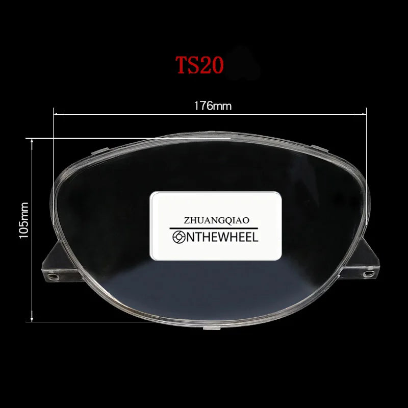 Motorcycle Motocross Moped Speedometer Tachometer Dashboard Instrument Glass Plastic Lens Cover For Scooter ATV E-Scooter