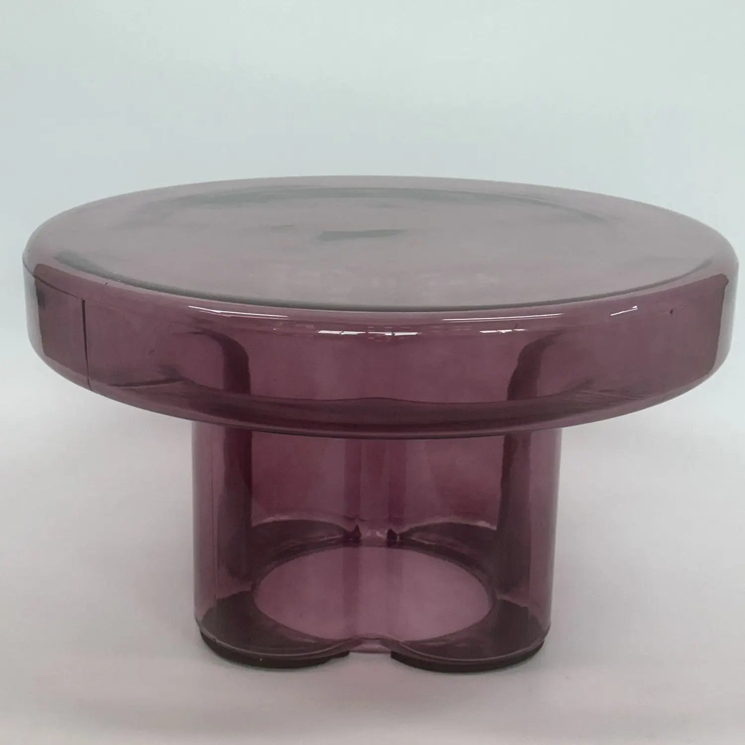 Artistic Glass Coffee Tables, Creative Design End Tables for Living Room , Stylish Accent Tea Table with Various Sizes & Colors