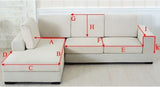 1PC Velvet Thicken Sofa Seat Cover Nordic Universal Sofa Cushion Slipcover Anti-slip L Corner Couch Towel Mat for Living Room