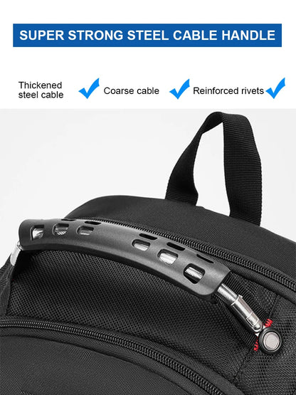 2025 Waterproof 17/20 Inch Laptop Backpack Men Airplane Travel Backpack Women Oxford Rucksack Male School Bag modern Mochila