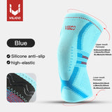 1 Pcs Compression Knee Support Sleeve Elastic Knee Pads Brace Springs Gym Sports Protector Basketball Hiking leg guards