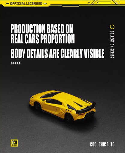 CCA MSZ 1:64 Porsche BMW AE86 Exquisite hanging model classic car static car model alloy die-casting car model collection toy