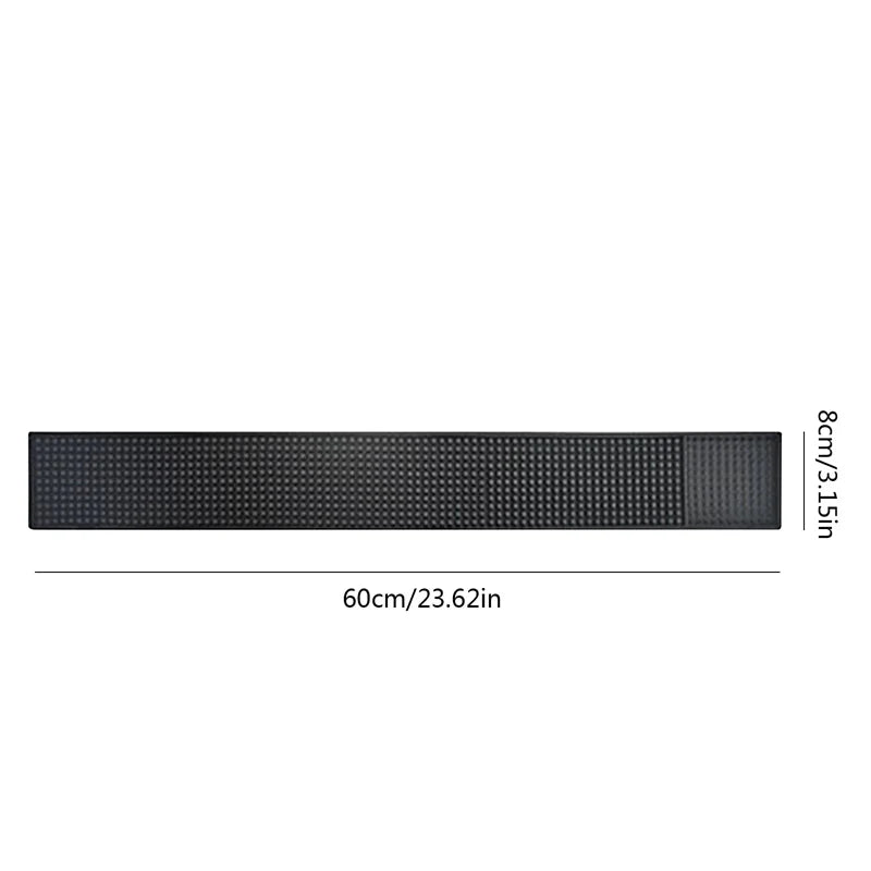 PVC Bar Mat Anti-slip Cafe Bar Mats Home Cup Mat Waterproof Heat Resistant Durable Drain Bar Service Spill Mat for Home Bar Cafe