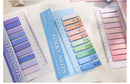200 Sheets/set of Moranti Colored Index Stickers for Marking, Message Creative Stationery Stickers