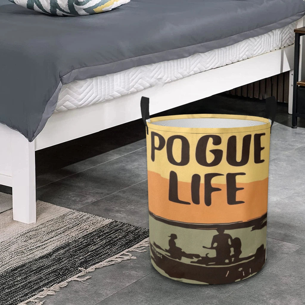 A Life Full of Holes Bundle Device Laundry Basket Fabric Laundry Moving Folding Dirty Laundry Basket Cartoon