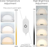 48W Half Moon Lamp For Nail Desk Dimmable 3000K-6000K Makeup Manicure Beauty Salon Touch Switch LED Light Half Moon Nail Lamp