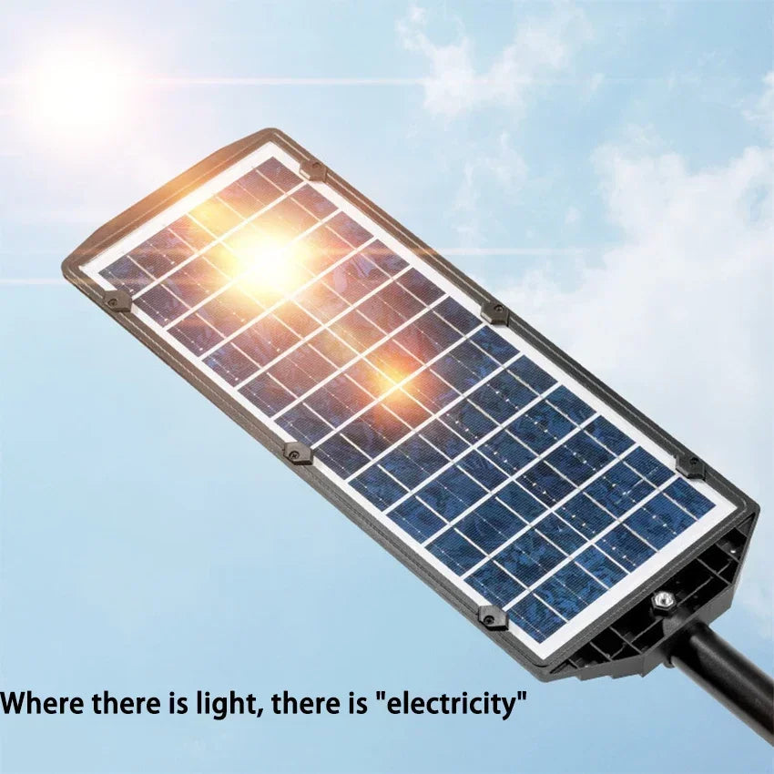 713COB Outdoor Powerful Solar Lights Lighting House Country Garden Wall Lamp Motion Sensor Waterproof 598 LED Solar Street Light