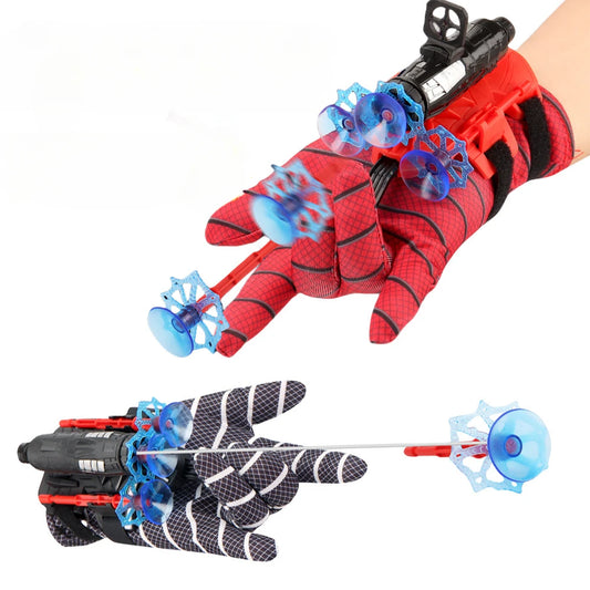 Nuevo para Spiderman Figura de acción Personajes de anime Juguetes para niños Juego de rol Guante lanzador Juego de juguetes de muñeca Figuras Pasatiempos