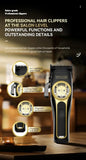 Kemei Hair Clippers KM-2373 Professional Cordless Hair Trimmer Electric Men Hair Cutting Machine Magnetic Motor 8800RPM Clippers
