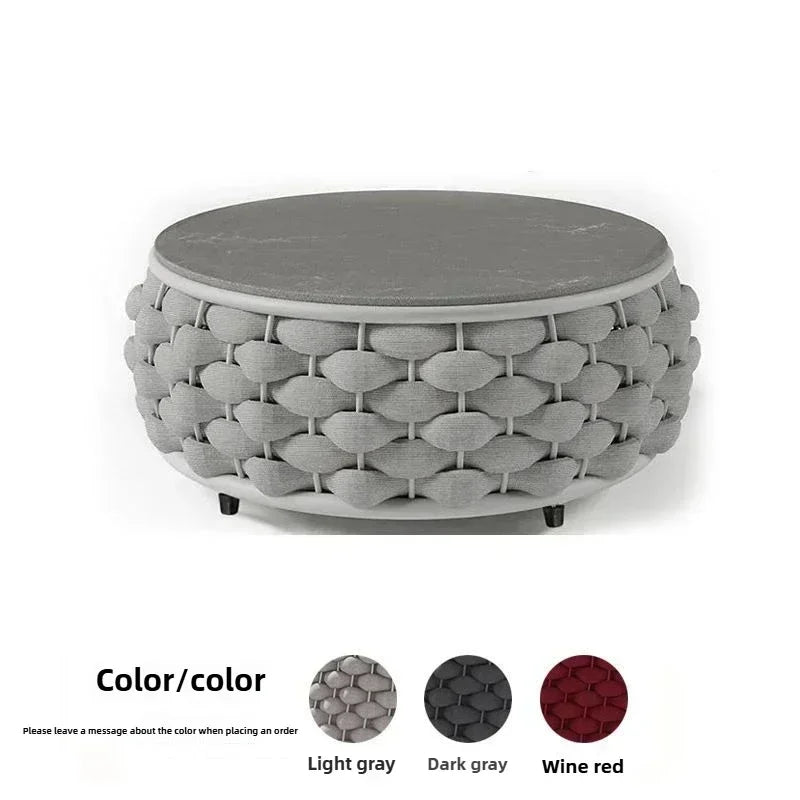 Outdoor Seat Outdoor Rattan Sofa Courtyard Combination Double Chair Leisure Terrace Villa Living Room Balcony Furniture Home