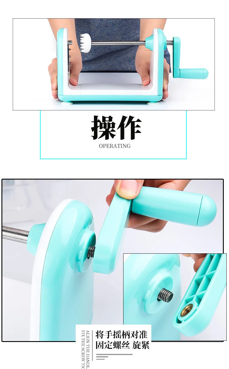 Spiralizer Vegetables Slicer Cheese Vegetable Grater Shredder Zucchini Noodle Maker Spaghetti Spiralizer