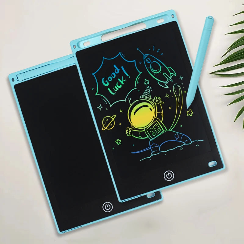 Tablet de Escrita e Desenho LCD de 8,5 Polegadas para Crianças (Meninos e Meninas) – Brinquedo Educativo Montessori, Lousa Mágica para Estudantes – Presente de Aniversário ou Natal