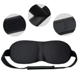 Comfortable Lightweight Eye Cover Soft 3D Contoured Sleeping Mask Breathable Eye Shade for Men and Women Night Travel Rest Aid