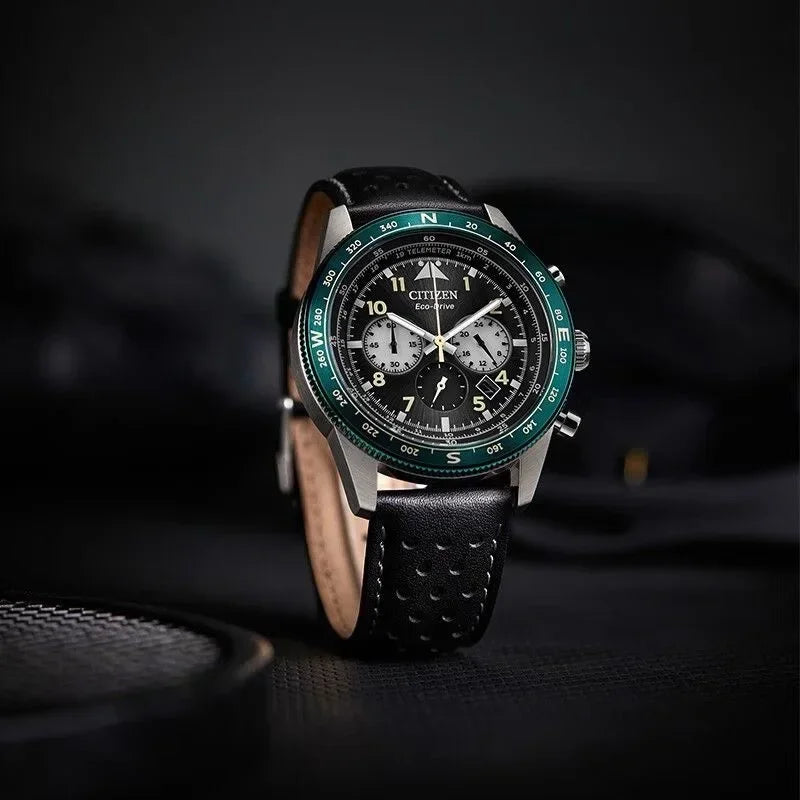 CITIZEN Men Watches Luxury Trend Quartz Calendar Waterproof Multi Function Fancy Round Watch Stainless Automatic Watch