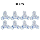 4pcs/8pcs/12pcs Kids Baby Safety Silicone Protector Table Corner Edge Guard Child Anti-collision Edge Protector 