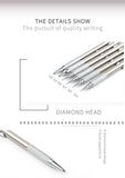 Mechanical Pencil Set 0.3 0.5 0.7 0.9 1.3 2.0mm Full Metal Art Drawing Painting Automatic Pencil with Leads Office School Supply