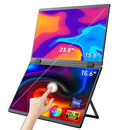 2025 15.6 Dual Screen 1920*1080P 60Hz Touch/Non-Touch Portable Monitor IPS Low Blue Light Eye Protection 360° Folding Drive-free