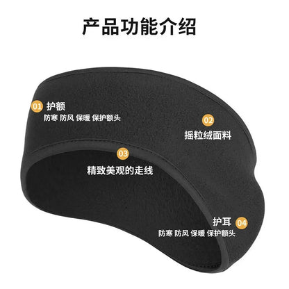 1 Pcs Winter Fleece Earmuffs Childs Cold Weather Keep Ear Warmer Cover Ski Kids Outdoor Running Ear Muff Headband Hair Band