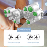 Multi-Functional Neck and Shoulder Massager, Household Neck and Back Kneading Tool with Multiple Adjustable Hot Compress Massage