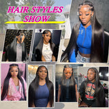 Peruca lace frontal cabelo humano liso hd - Densidade 250%