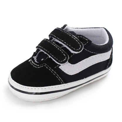 Newborn Baby Canvas Shoes Anti-slip Soft Baby Boy Girl Sneakers Casual Multi-Color Toddler First Walkers Crib Shoes