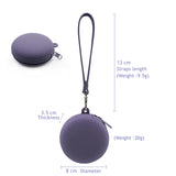 Small Purse Silica gel Handbags For Women Round Shape Mini Luxury Designer Female Messenger Coin Purse