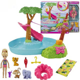 Original Barbie Club Chelsea Mini Kelly Series Roleplay Dolls Life Relax Simulation Bed Time Toys for Girls Princess Family Gift